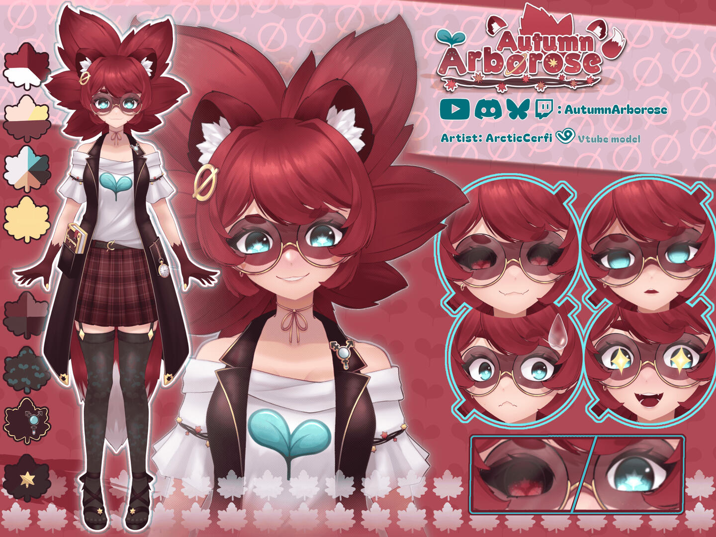 Arborose 2.0 Reference Sheet @bigvainart
